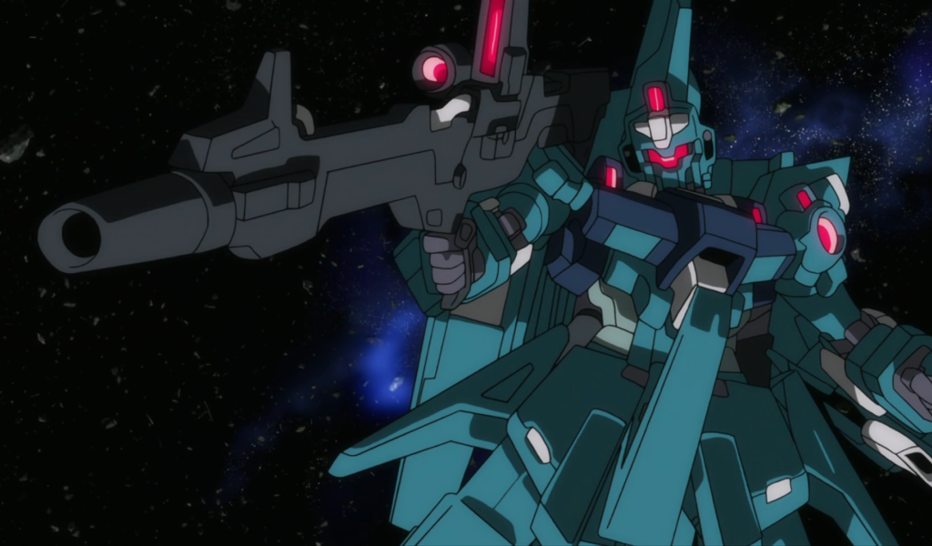 Трансформер из мультфильма Mobile Suit Gundam Unicorn