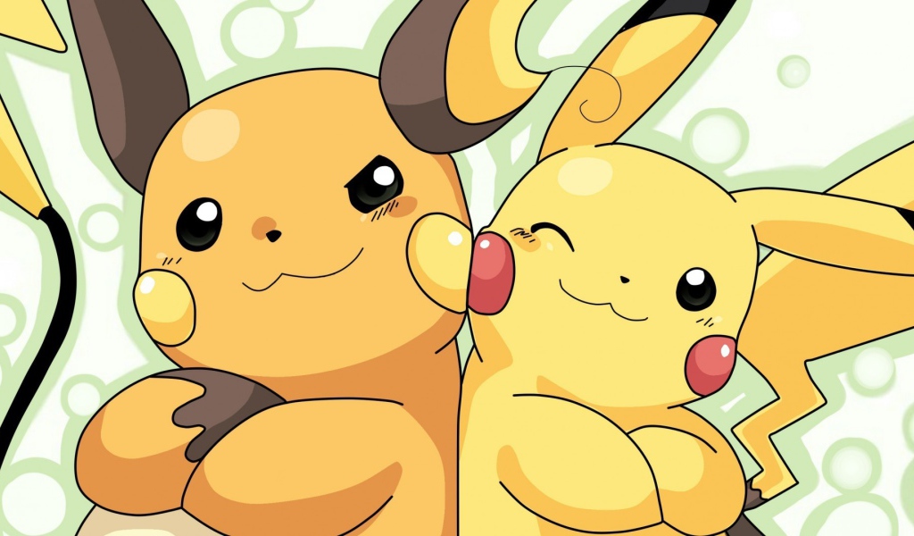 Два покемона Пикачу