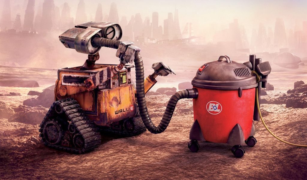 WALL·E и пылесос