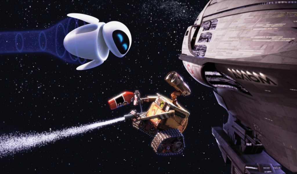 WALL·E в открытом космосе