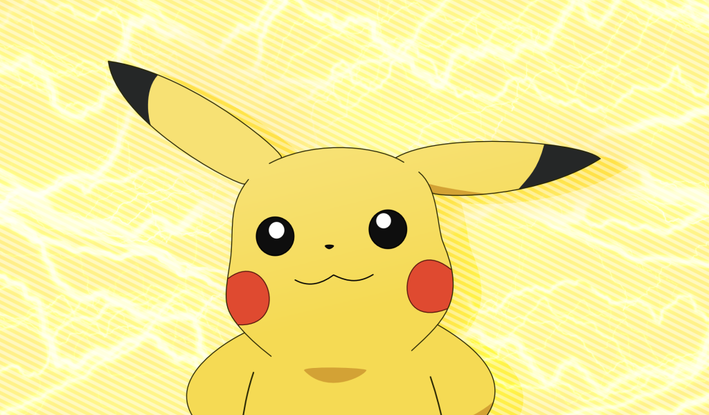 Желтый покемон Пикачу