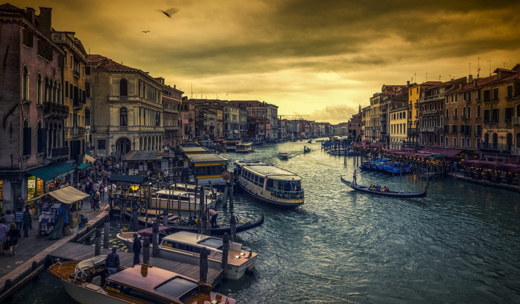 Тихий вечер в Венеции