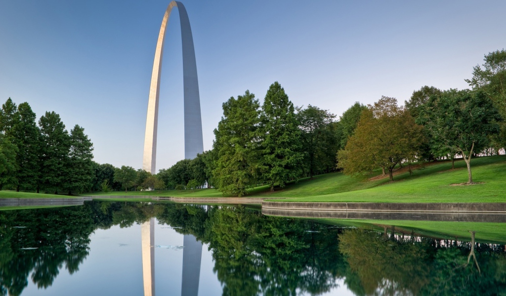 Арка в парке, Сиэтл США