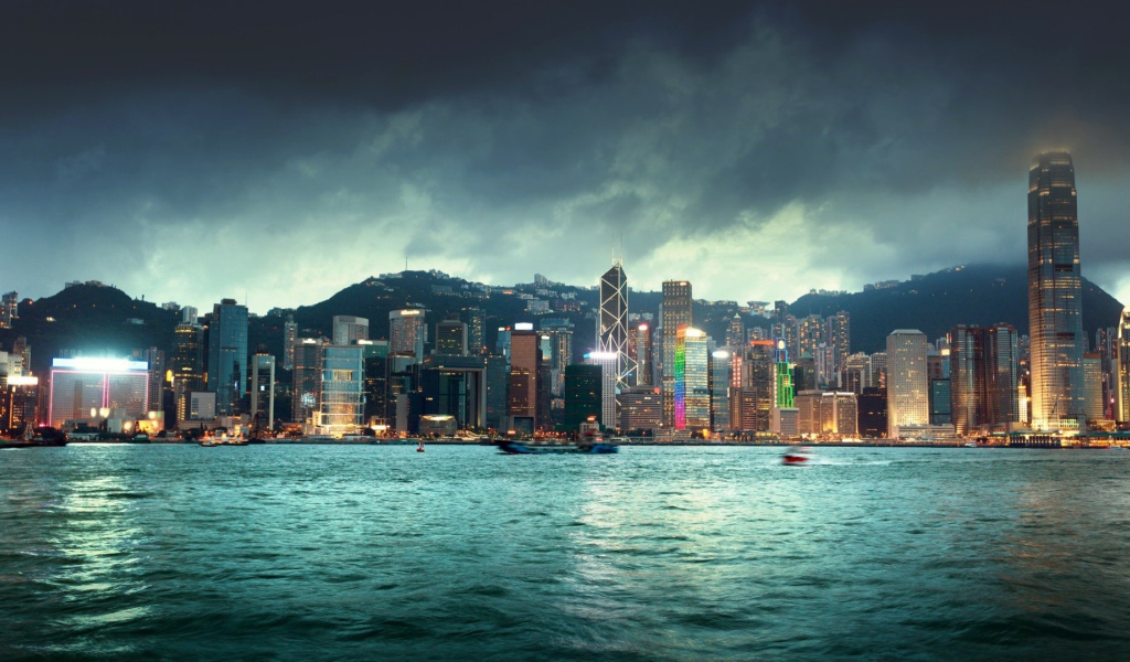 Азиатский город Гонконг