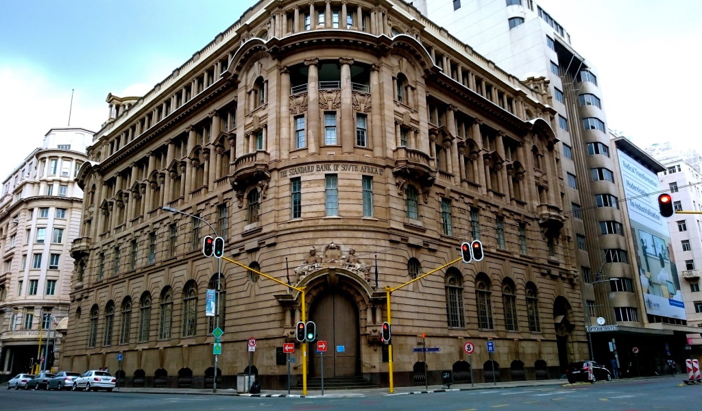 Здание банка в Йоханнесбурге
