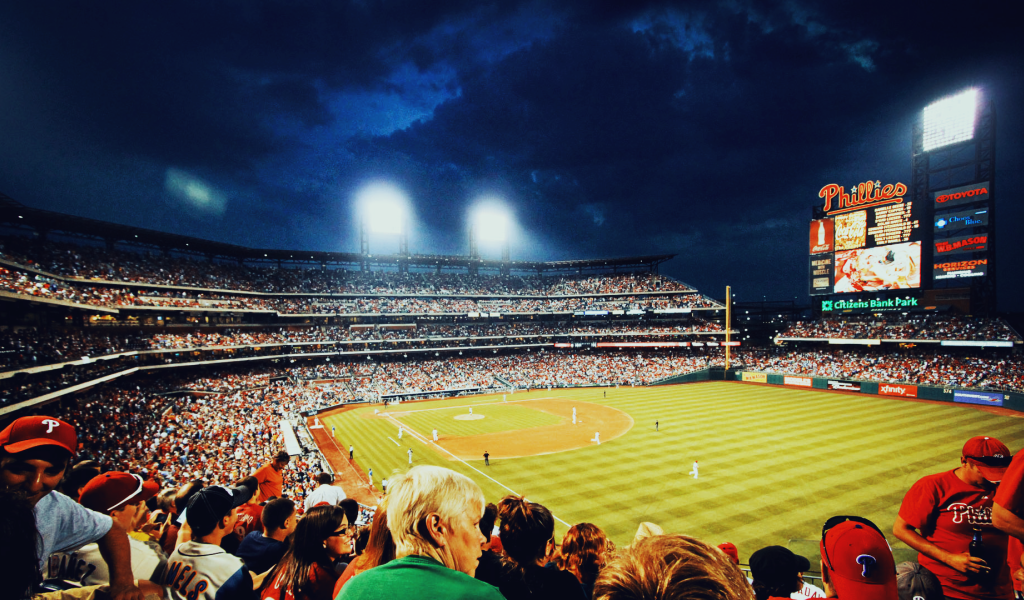 Стадион для бейсбола в Филадельфии