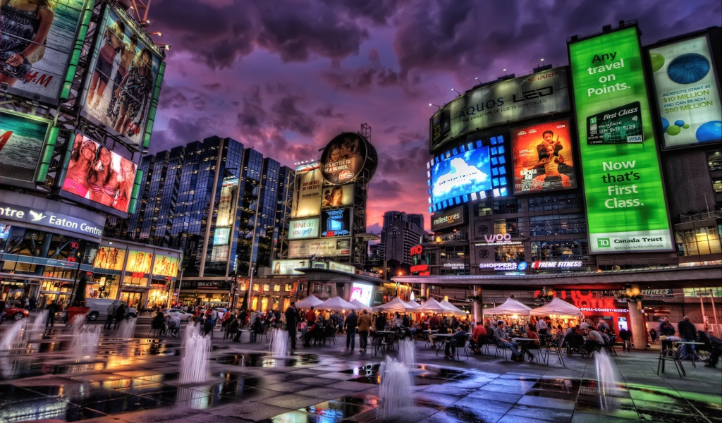 Город Торонто в Канаде