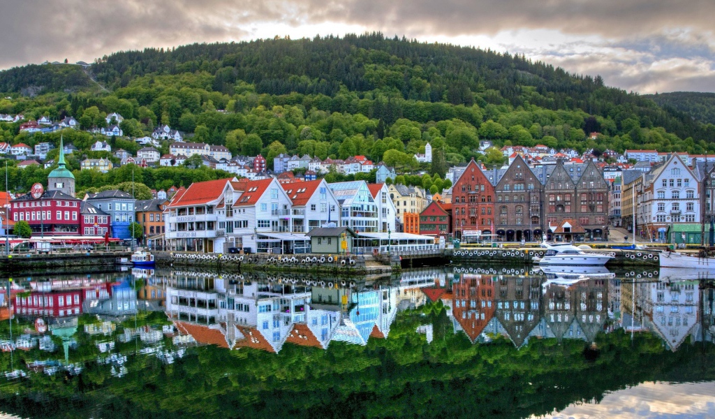 Уютный европейский город