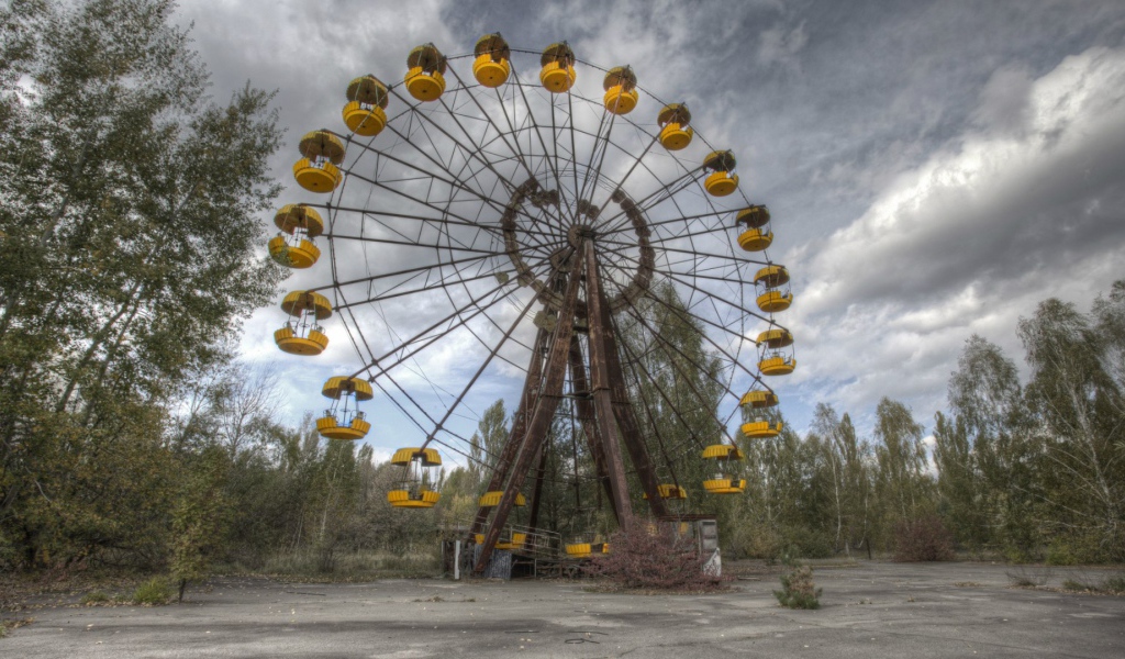 Колесо обозрения в Припяти