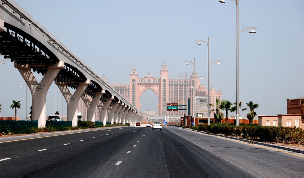 Шоссе в Дубаи