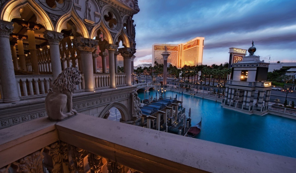 Маленькая Венеция в Лас-Вегасе