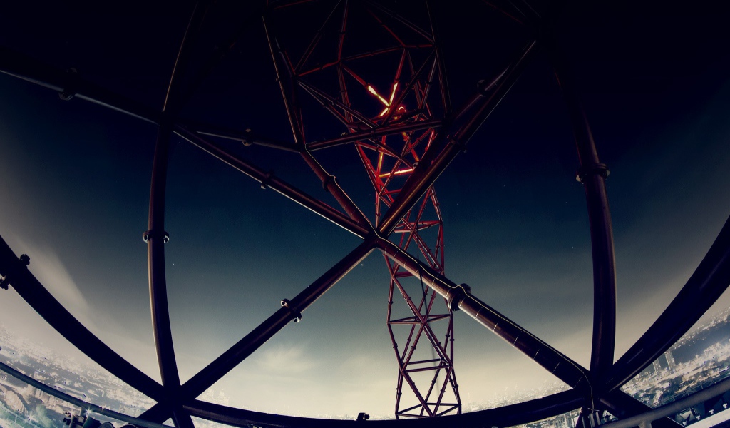Металлические конструкции телевышки