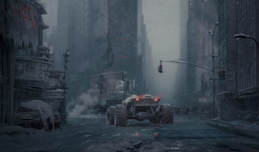 Нью-Йорк во льдах