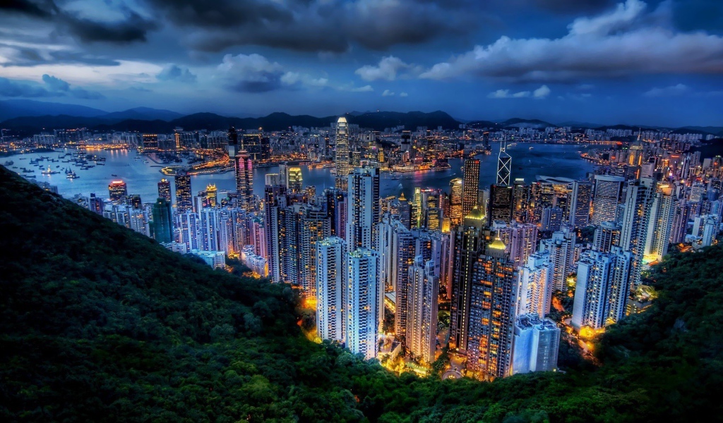 Ночь в Гонконге