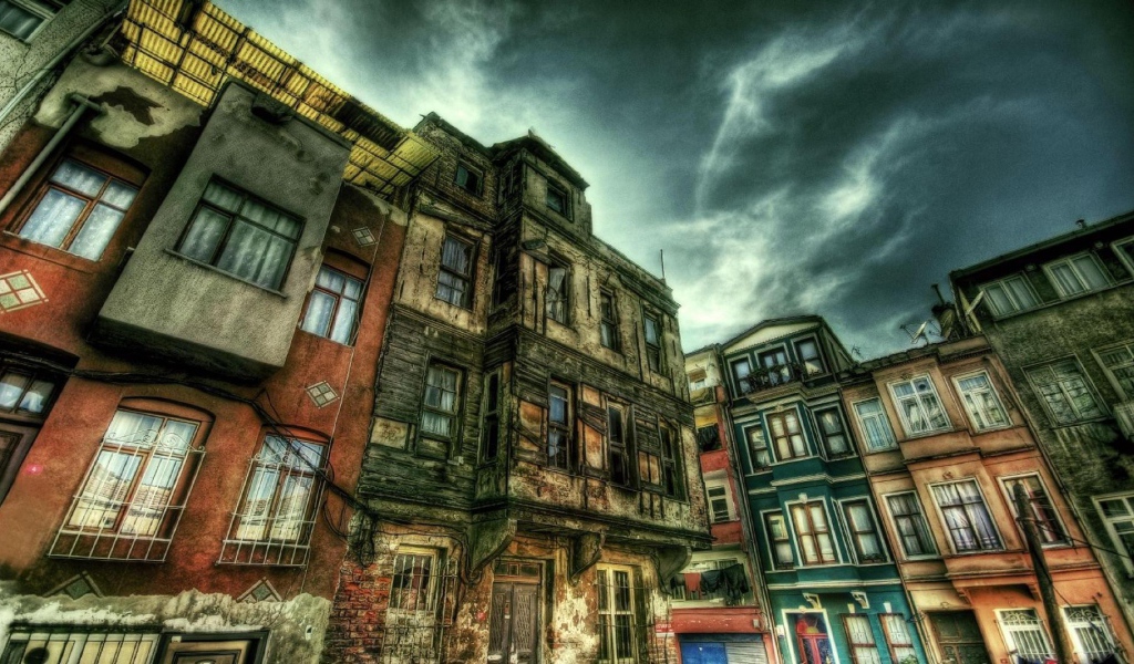 Старый район Галата в Стамбуле