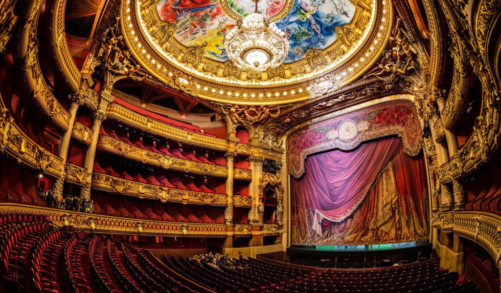 Театр Опера Гарнье в Париже