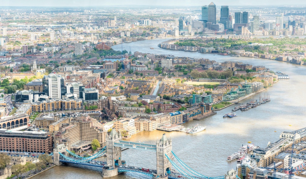 Панорама центральной части Лондона