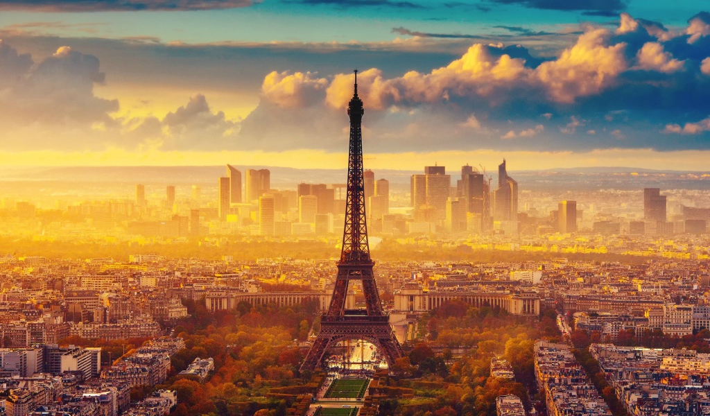 Панорама столицы Франции