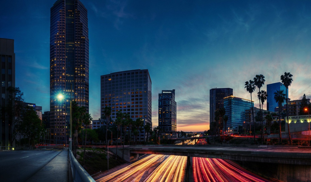 Быстрое движение в Лос-Анджелесе