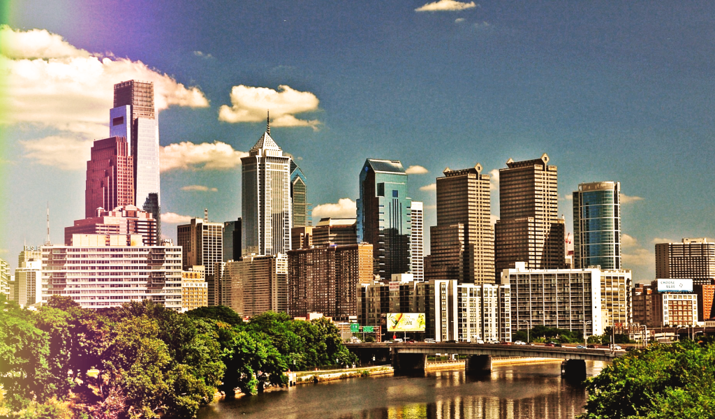 Небоскребы города Филадельфия