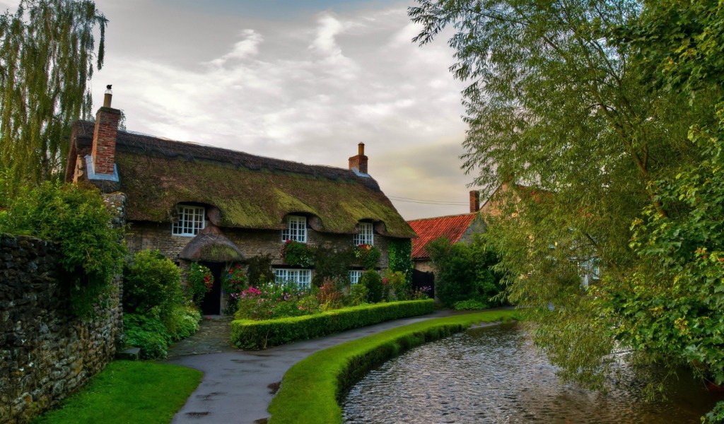 Улица в английском городке Торнтон-ле-Дейл