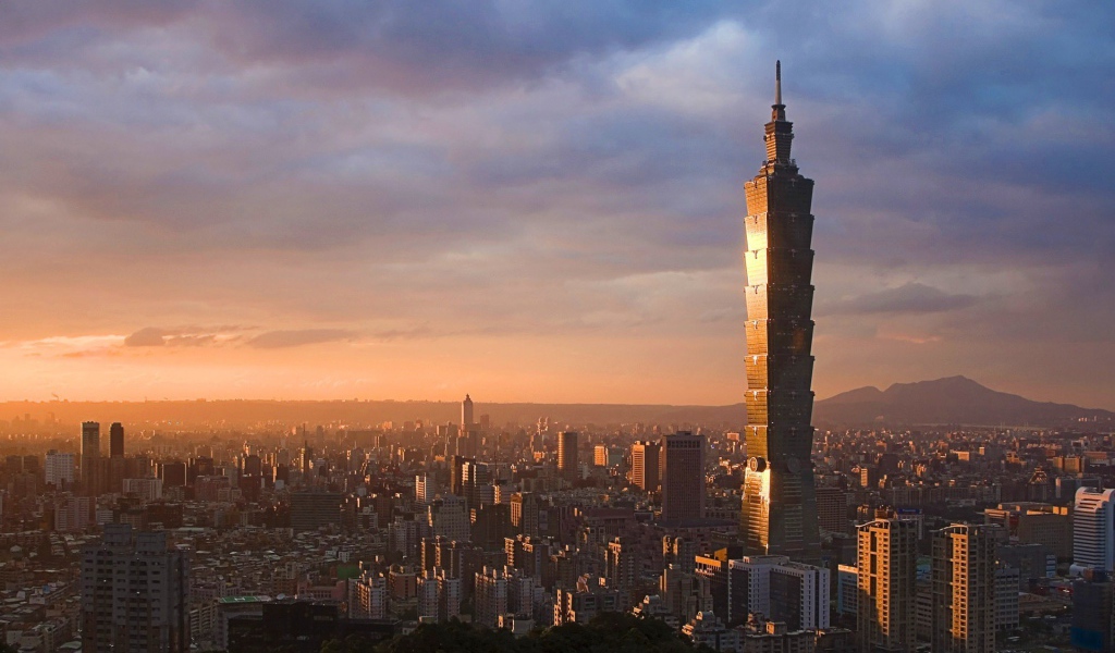 Небоскреб Тайпей 101 на Тайване