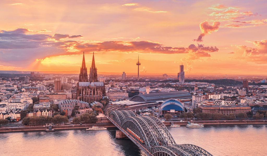 Город Кельн Германия