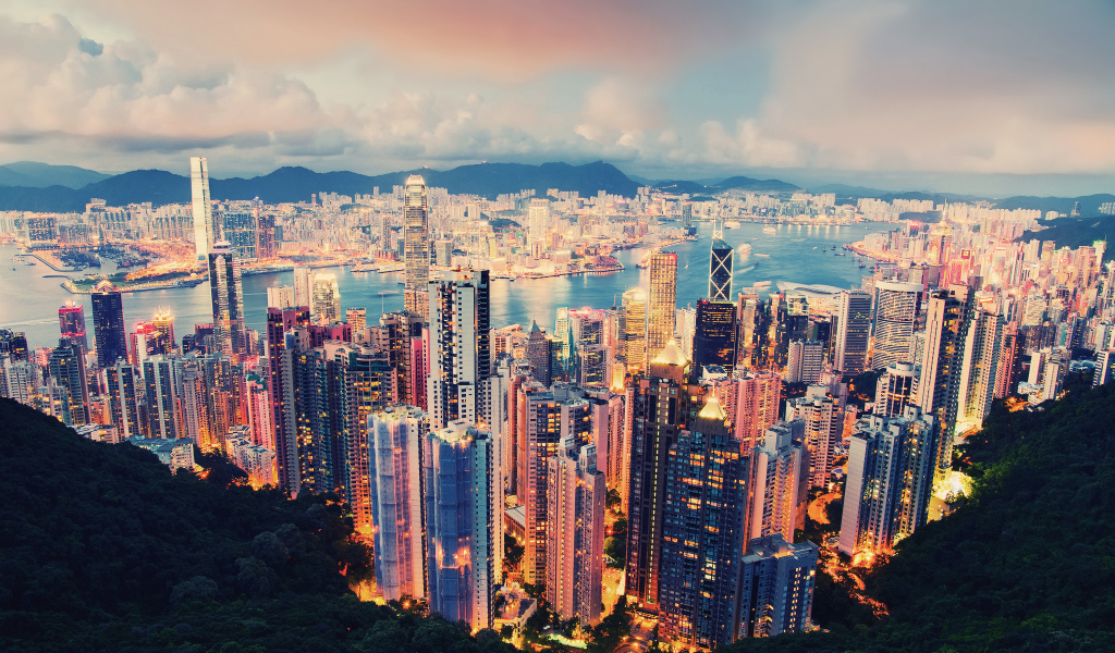 Небоскребы Гон-Конга