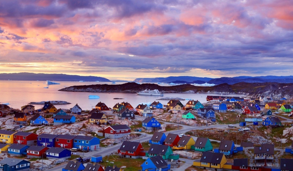 Город на берегах Гренландии