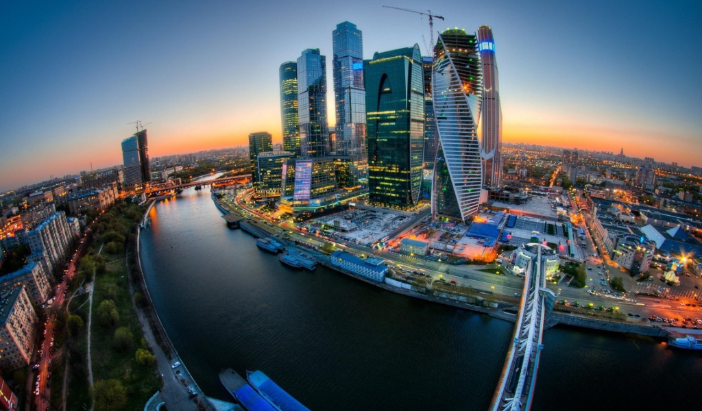 Комплекс зданий Москва-сити