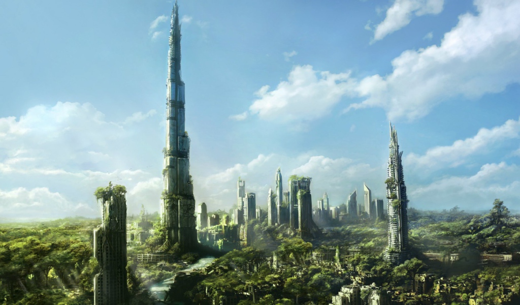 Руины города Дубай