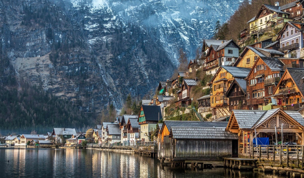 Городок Гальштат, Австрия