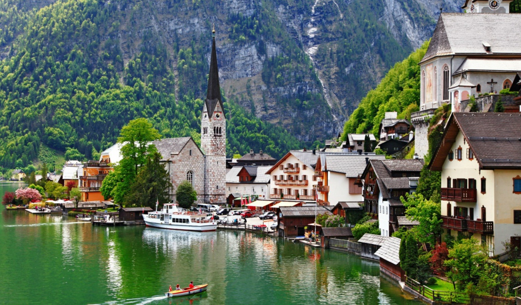 Городок Зальцкаммергут, Австрия