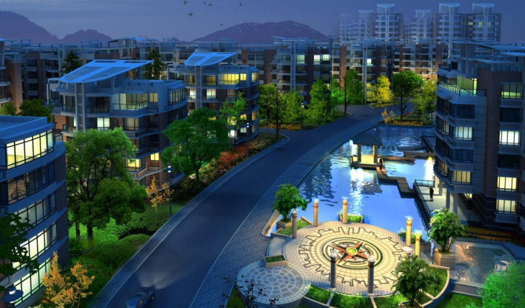 Дома в элитном спальном районе