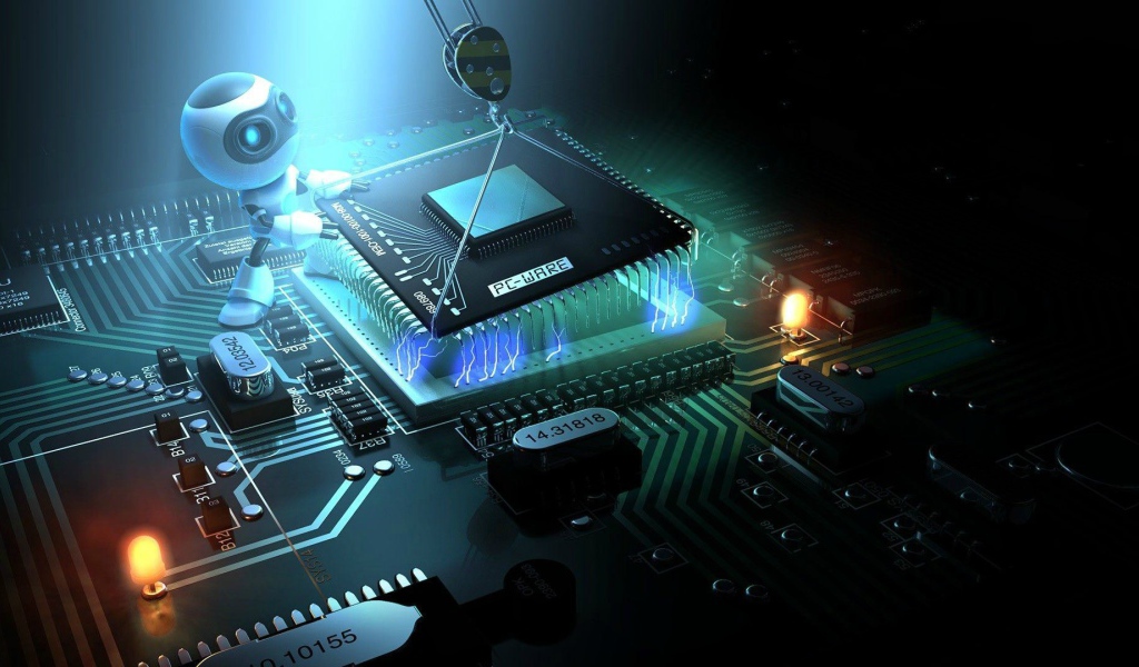 Установка компьютерного чипа