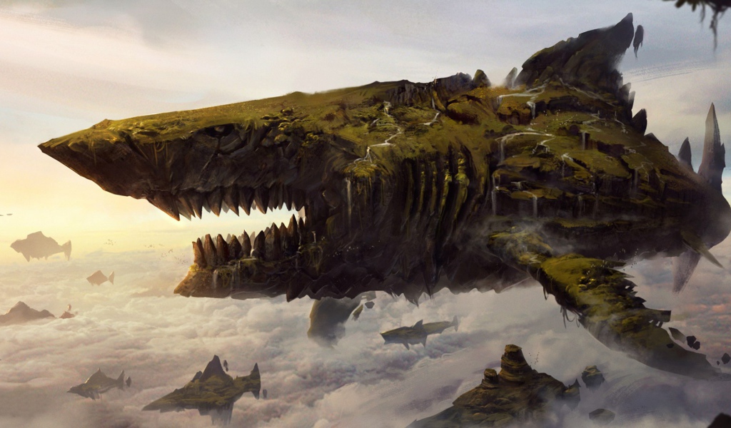 Стая летающих акул