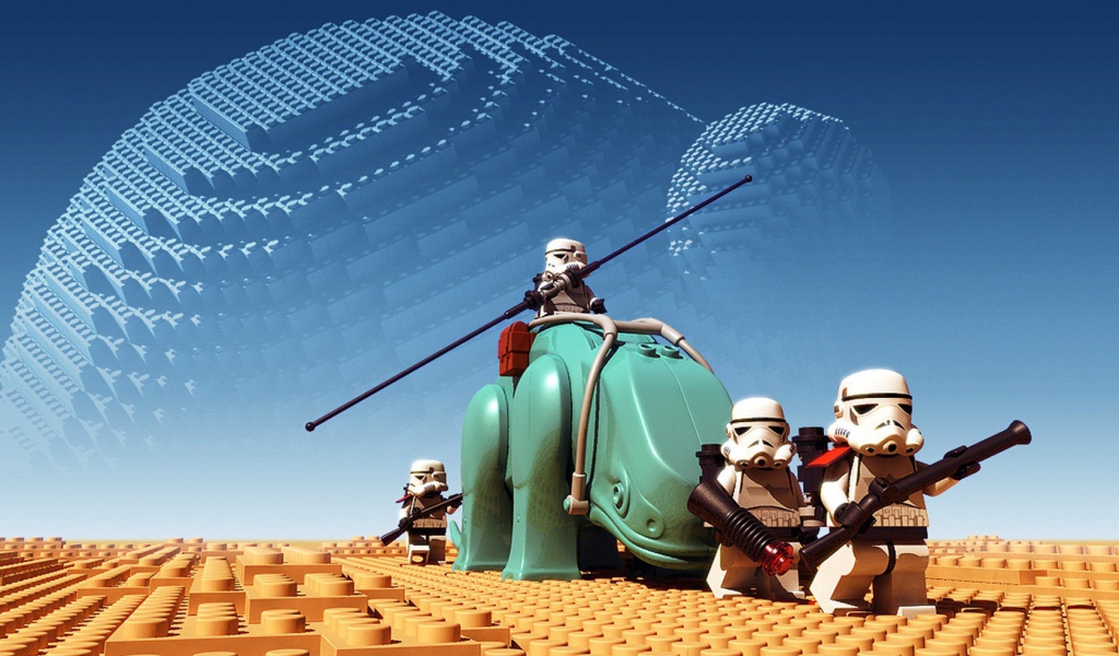 Сцена из Звездных войн, ЛЕГО