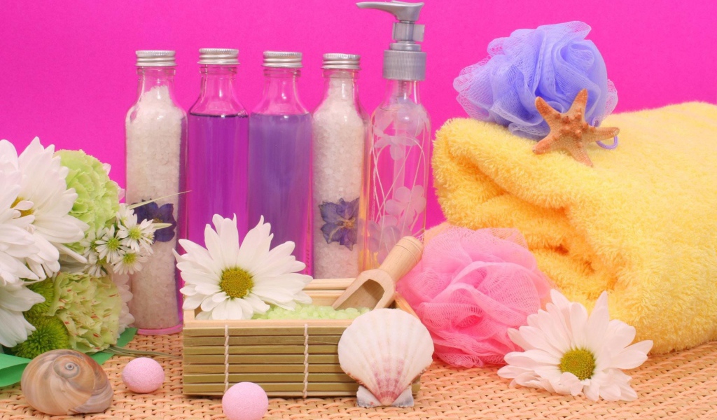 Принадлежности для расслабляющей ванной