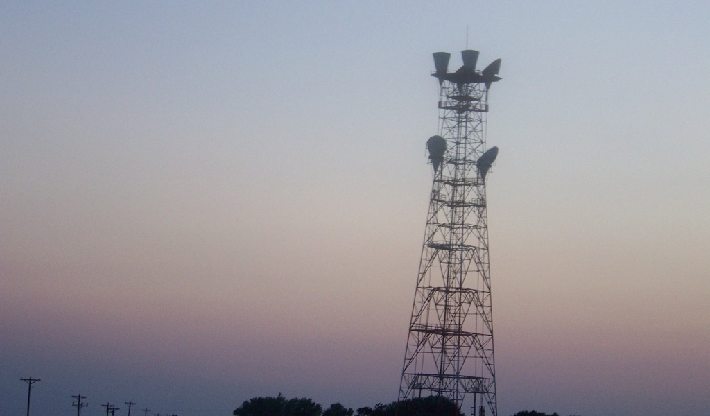 Вышка для антенн радиовещания