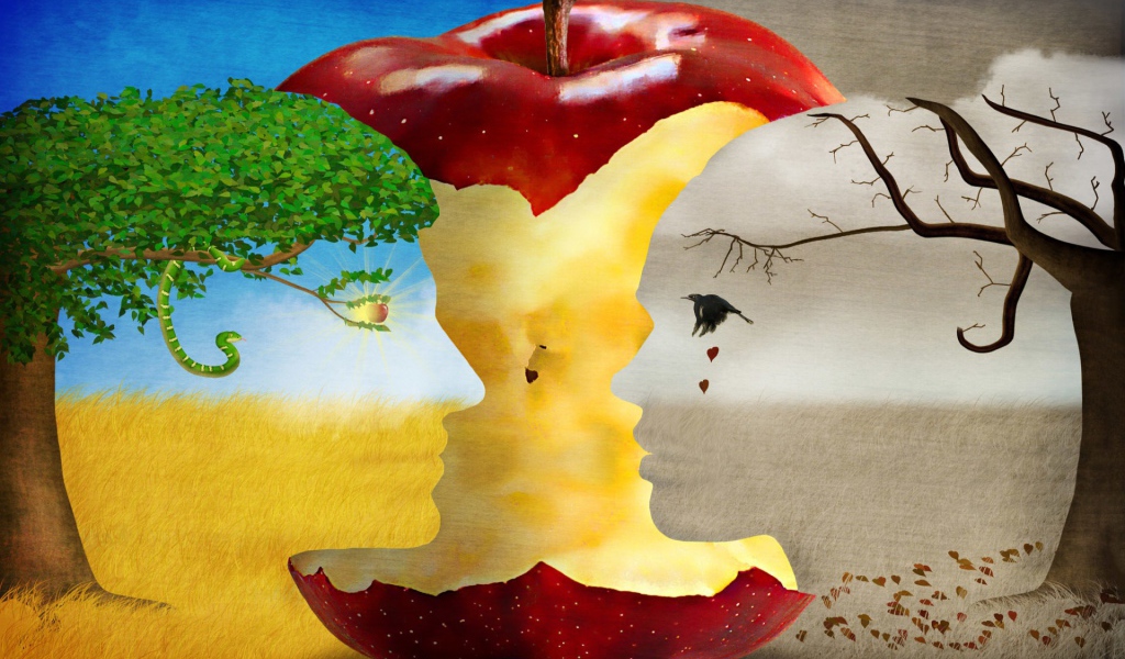 Огрызок яблока между жизнью и запустением