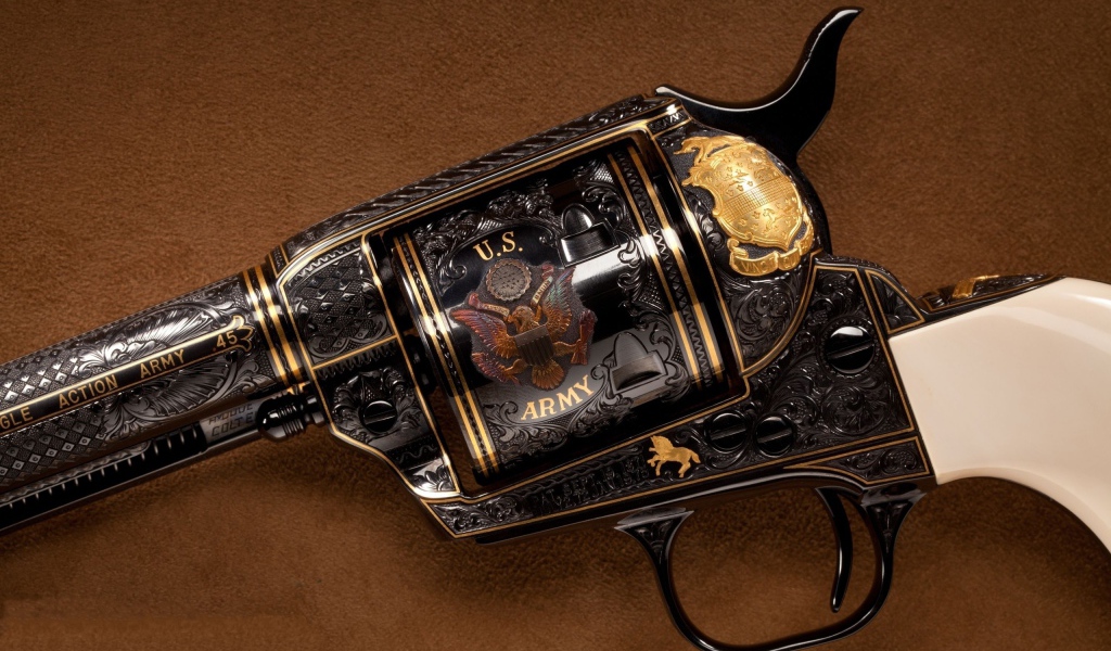 Красивое оружие Кольт