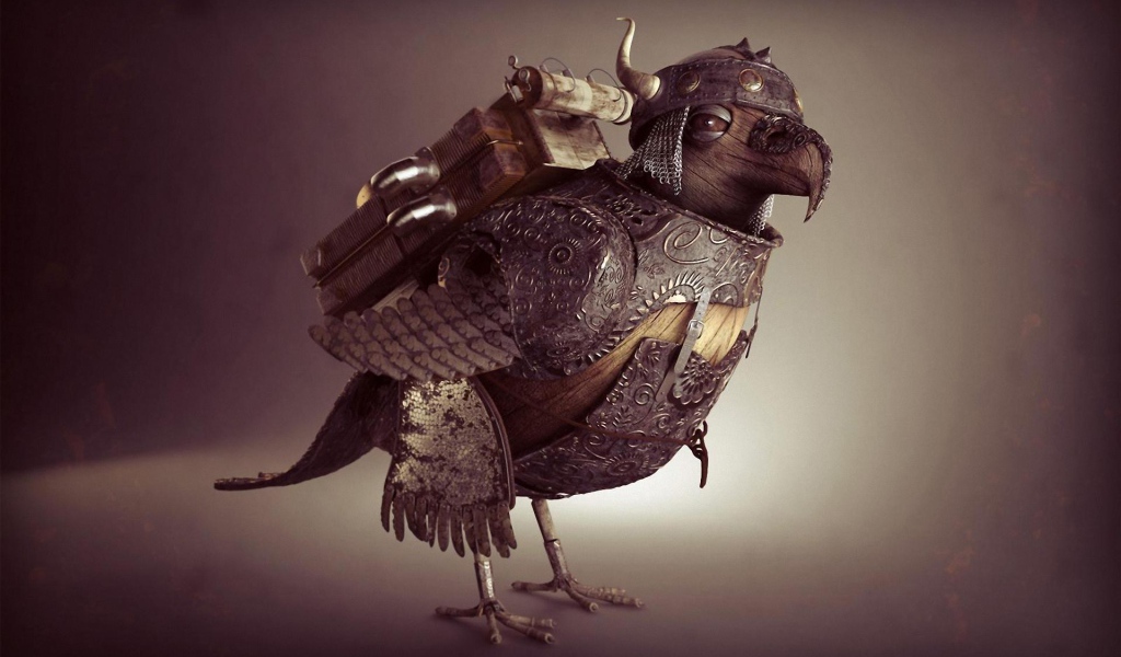 Птица в боевой броне