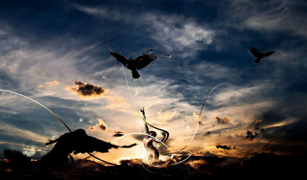 Птицы рвутся к свободе