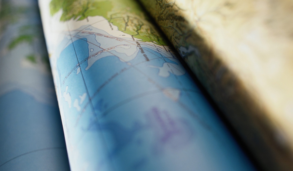 Сверток географических карт