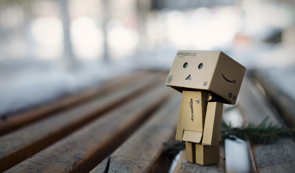 Картонный человечек от Амазон Ком
