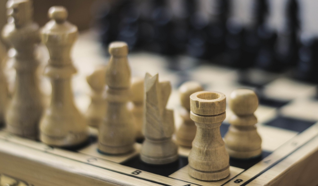 Шахматные фигуры из дерева