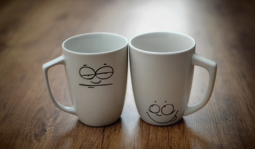 Чашки с оригинальным рисунком