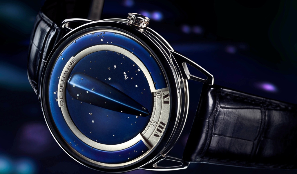 Дизайнерские часы с необычным циферблатом