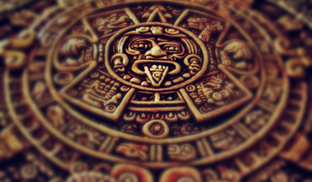 Каменная плита Ацтеков
