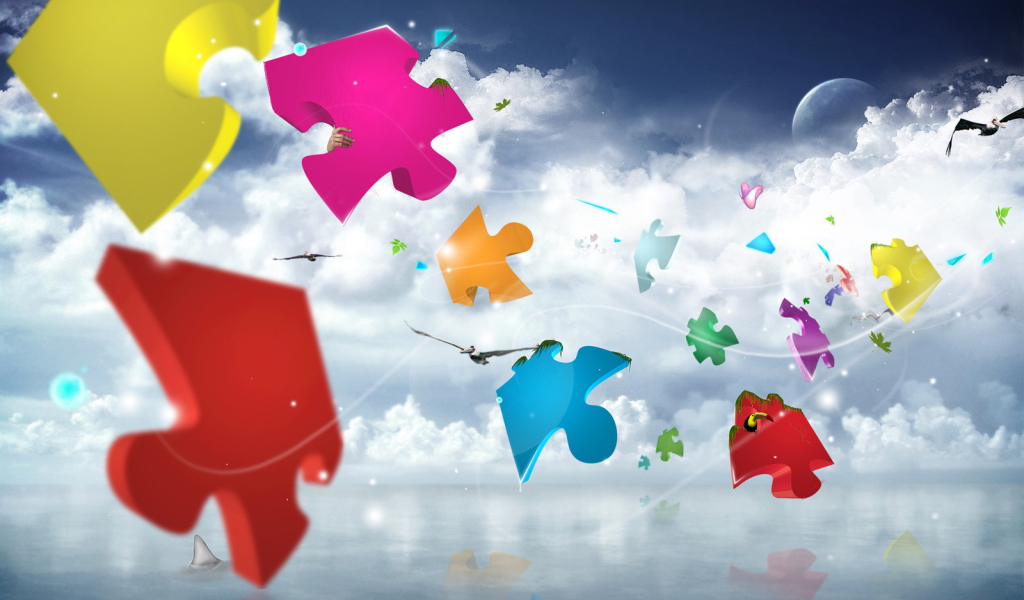 Летающие пазлы